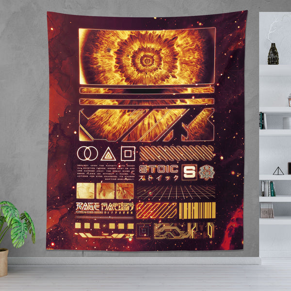 ENDLESS SHIFT • STOIC DIGITAL • Wall Tapestry Tapestry 