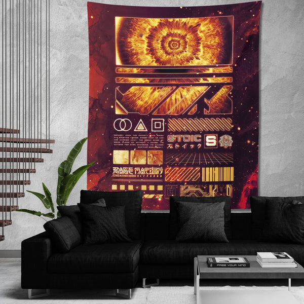 ENDLESS SHIFT • STOIC DIGITAL • Wall Tapestry Tapestry 