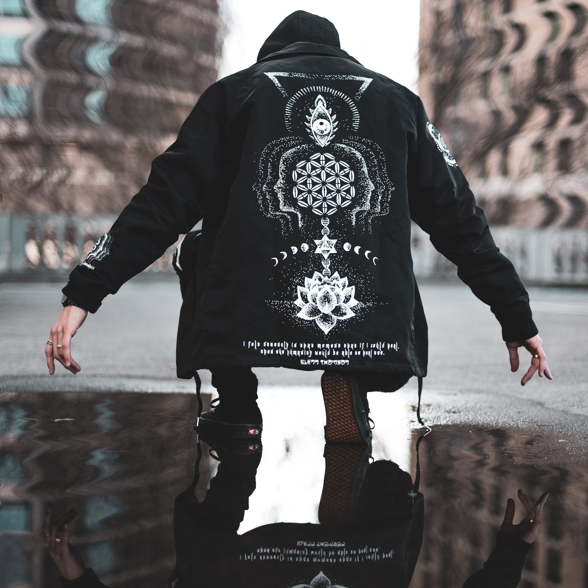 EVOLUMINATE • All-Season Hooded Windbreaker Jacket Apparel 