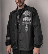 EVOLVE THE MIND • Waterproof Button-Up Windbreaker Jacket 