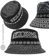HARMONY HEALS • Reversible Suede Bucket Hat w/ Hidden Pocket Bucket Hat 