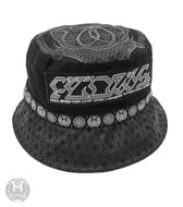 HARMONY HEALS • Reversible Suede Bucket Hat w/ Hidden Pocket Bucket Hat 