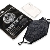 PRE-ORDER • FLOWER OF LIFE • Satin Face Mask + Filters Mask 