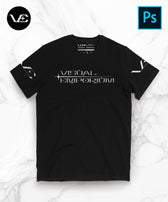 Visual Emporium - Flat T-Shirt - Premium Digital Mockup 