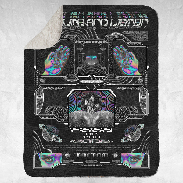 GOLDEN TEACHERS Fleece Sherpa Blankets 