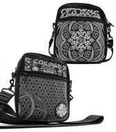 HARMONY HEALS • Double-Sided • XL Shoulder Bag w/ Suede Accents Shoulder Bag 