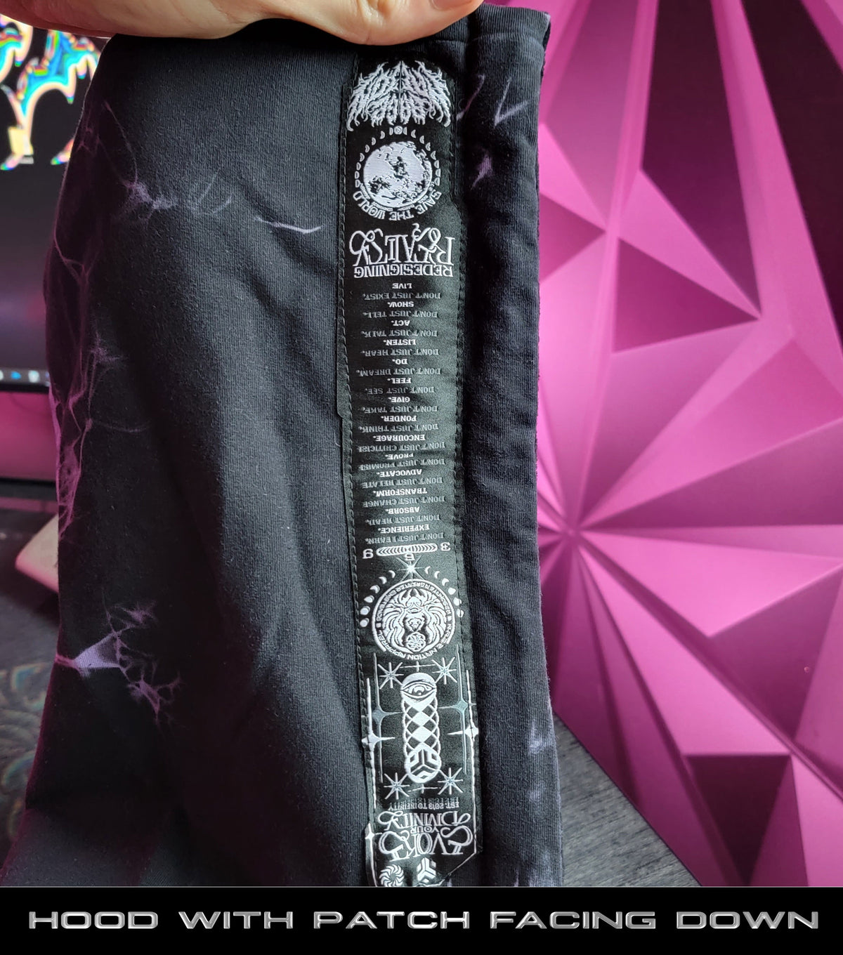 RECONNECT WITH SOURCE ✦ YANTRART x RAGE NATION ✦ Premium Hoodie Hoodie 