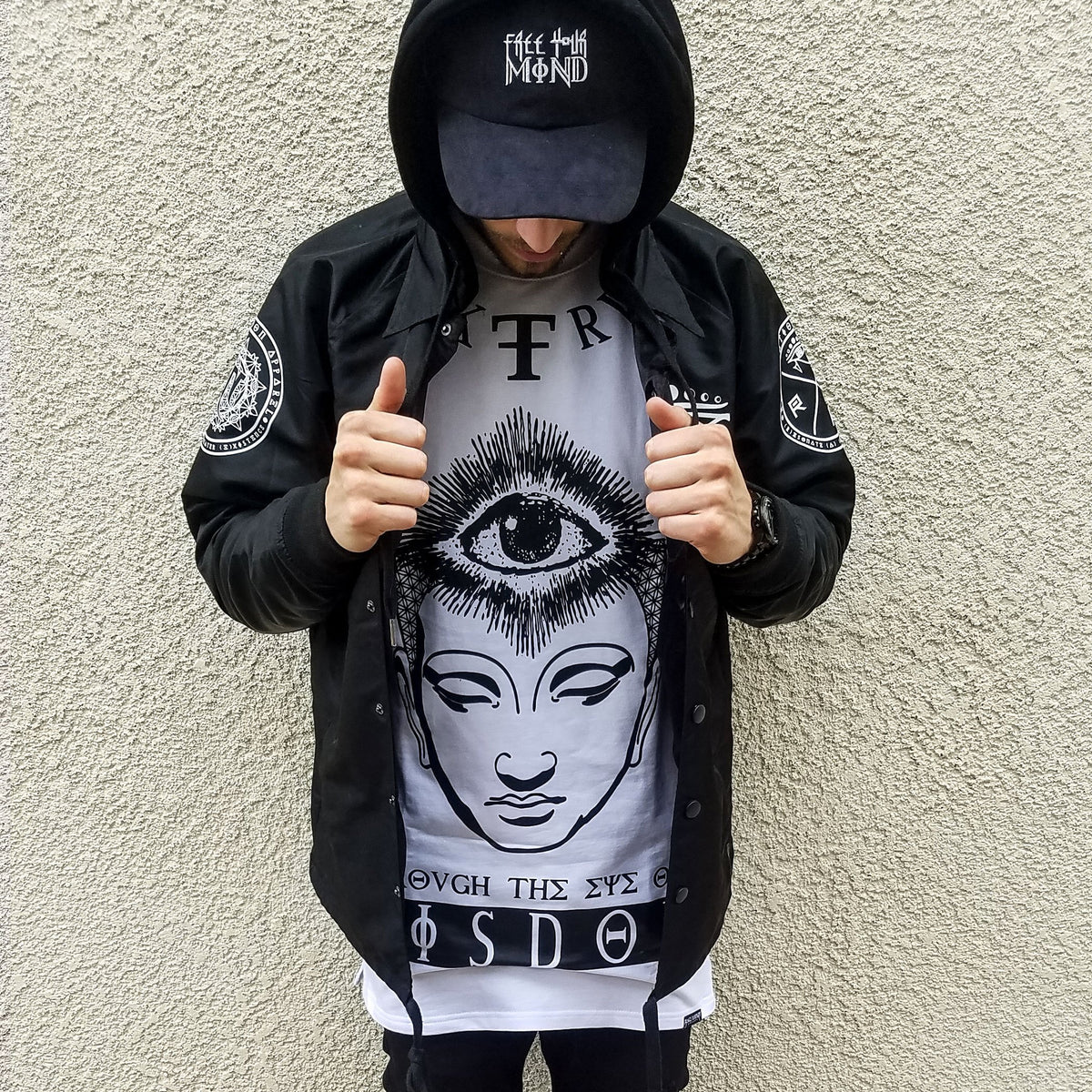 AWAКEN • All-Season Hooded Windbreaker Jacket Apparel 