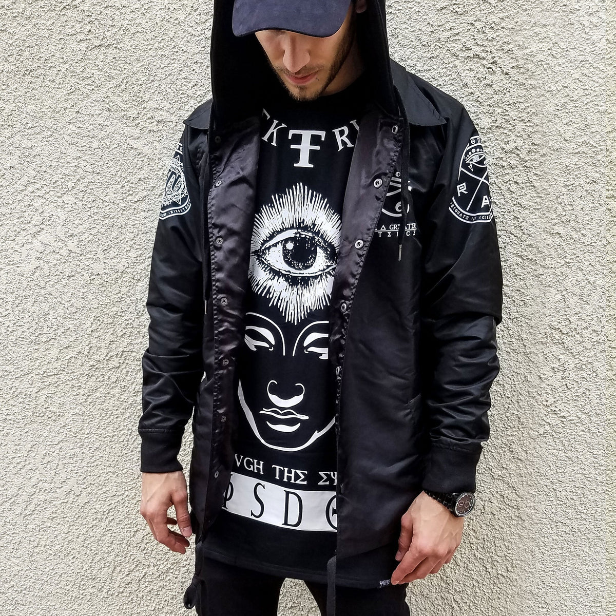 AWAКEN • All-Season Hooded Windbreaker Jacket Apparel 