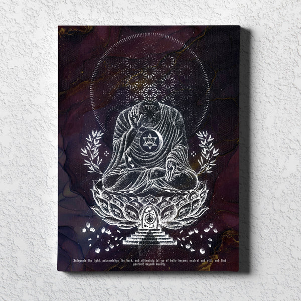 LOTUS THRONE V3 • GLENN THOMPSON x RAGE NATION • Limited Edition Canvas Canvas 