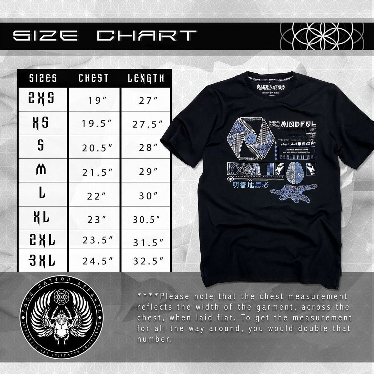 MIND OF ZEN V1 • Iridescent Ink T-Shirt T-Shirt 