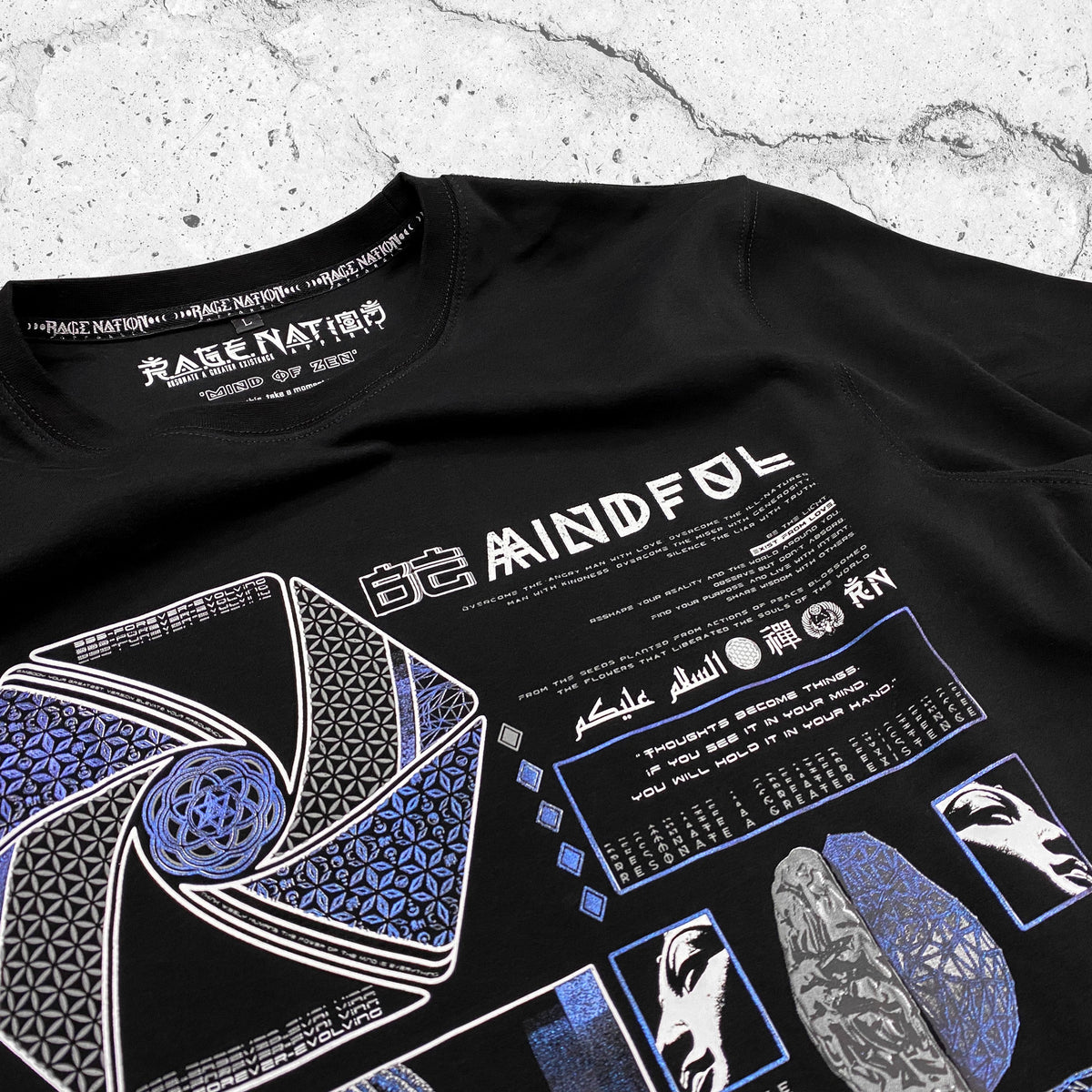 MIND OF ZEN V1 • Iridescent Ink T-Shirt T-Shirt 