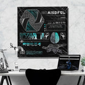 MIND OF ZEN V2 • Limited Edition Canvas Wrap Canvas 
