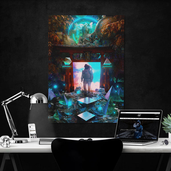 NEW SYNTHESIS • STOIC DIGITAL • Limited Edition Canvas Wrap Canvas 