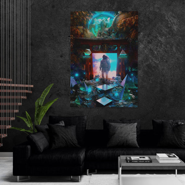 NEW SYNTHESIS • STOIC DIGITAL • Limited Edition Canvas Wrap Canvas 