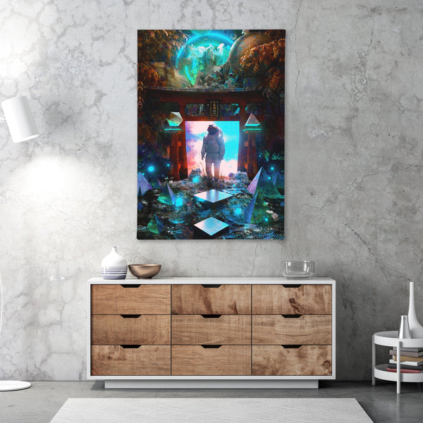 NEW SYNTHESIS • STOIC DIGITAL • Limited Edition Canvas Wrap Canvas 