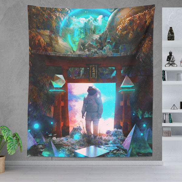 NEW SYNTHESIS • STOIC DIGITAL • Wall Tapestry Tapestry 