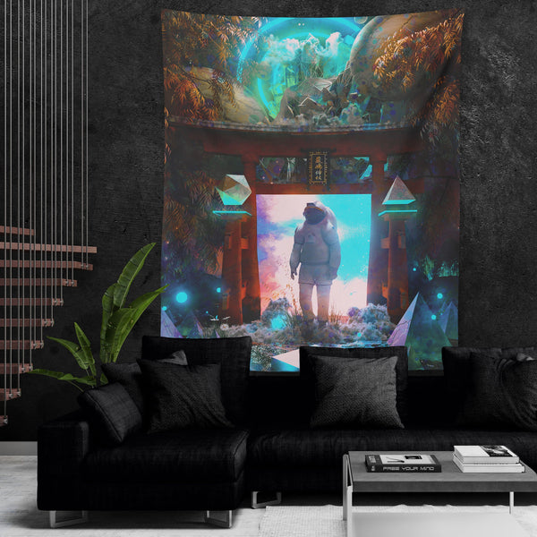 NEW SYNTHESIS • STOIC DIGITAL • Wall Tapestry Tapestry 