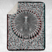 Primordial Guardian Fleece Sherpa Blankets 