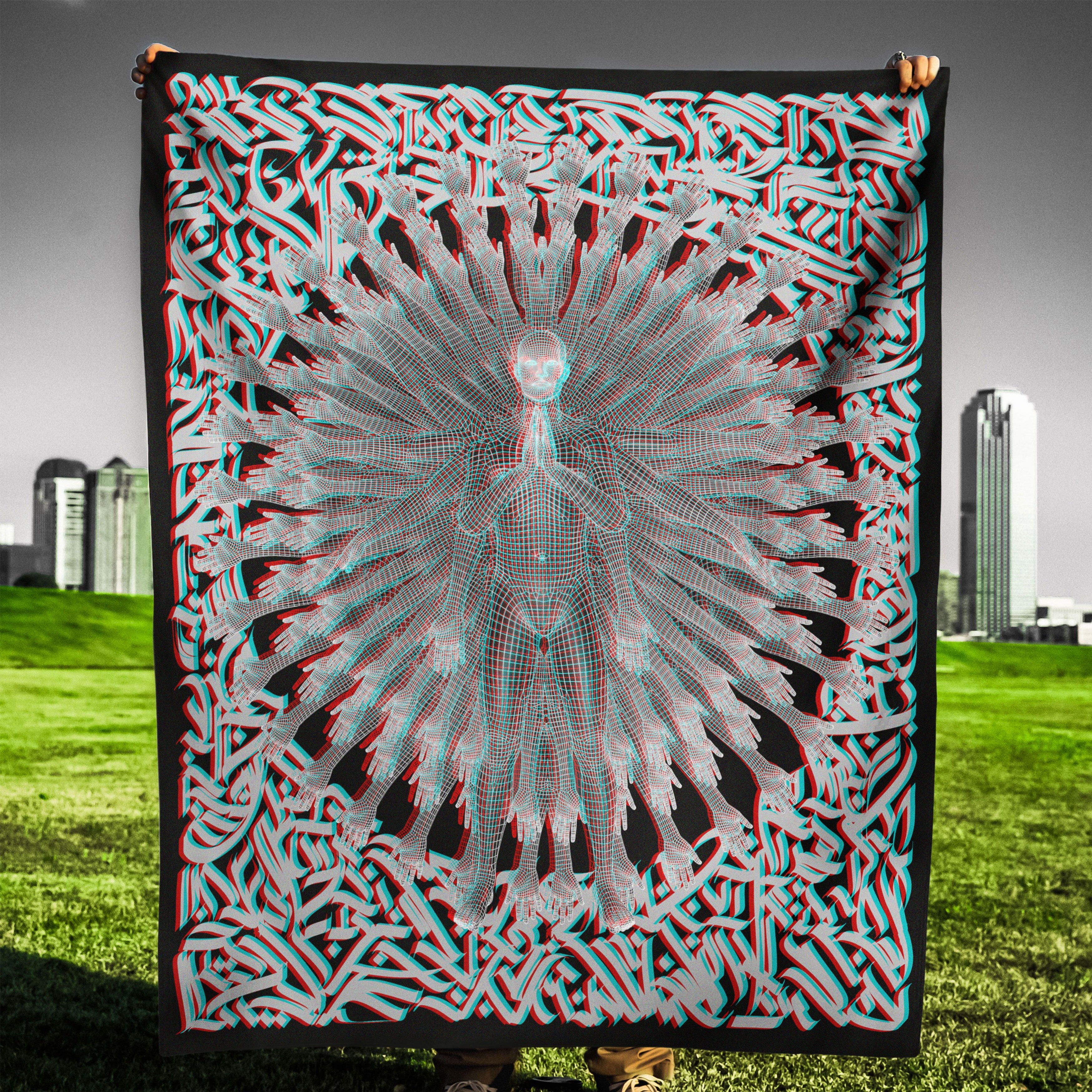 PRIMORDIAL GUARDIAN • SUMMONS • Wall Tapestry Tapestry 