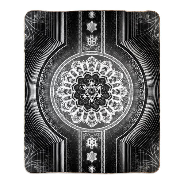 DO ME STAGES OF LIGHT Fleece Sherpa Blankets 50x60 inch 