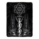 TRANSMUTATION • YANTRART • Sherpa Blanket Blanket 60x80 inch 