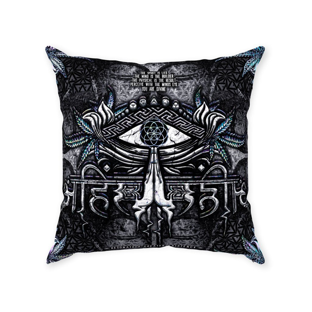 ahimsa v3 suede pillow With Zipper Suede 20x20 inch