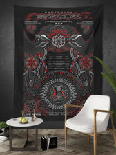 PROTECTED BY INTENT ✦ V1 RAGE NATION ✦ 111 Limited Edition Tapestry Tapestry 