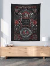PROTECTED BY INTENT ✦ V1 RAGE NATION ✦ 111 Limited Edition Tapestry Tapestry 