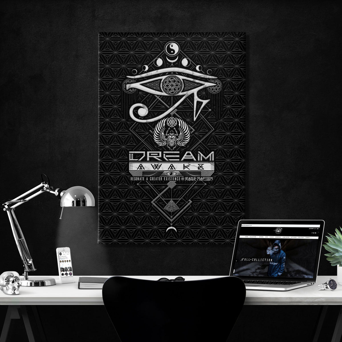 DREAM AWAKE V1 Canvas Wrap 