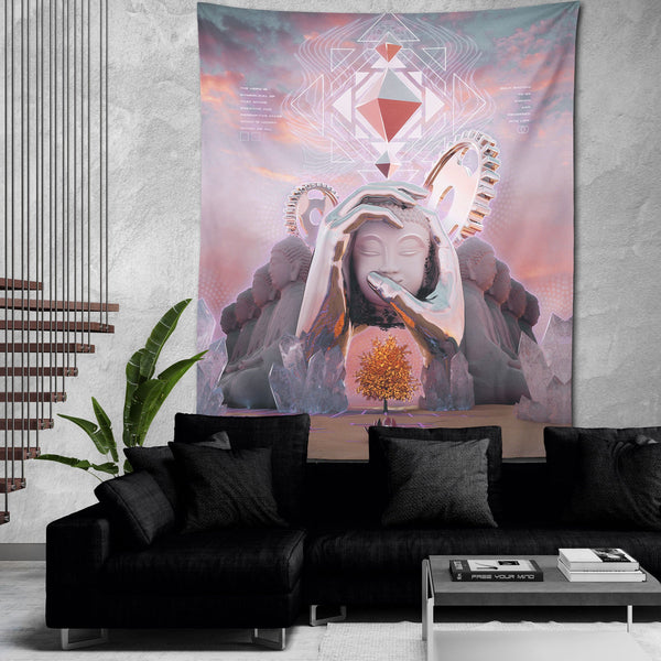 HERO'S JOURNEY • STOIC DIGITAL • Wall Tapestry Tapestry 