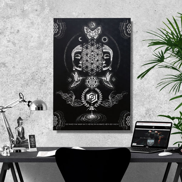 RESACRALIZATION V2 • Glenn Thomson Vertical Canvas Wrap Canvas 