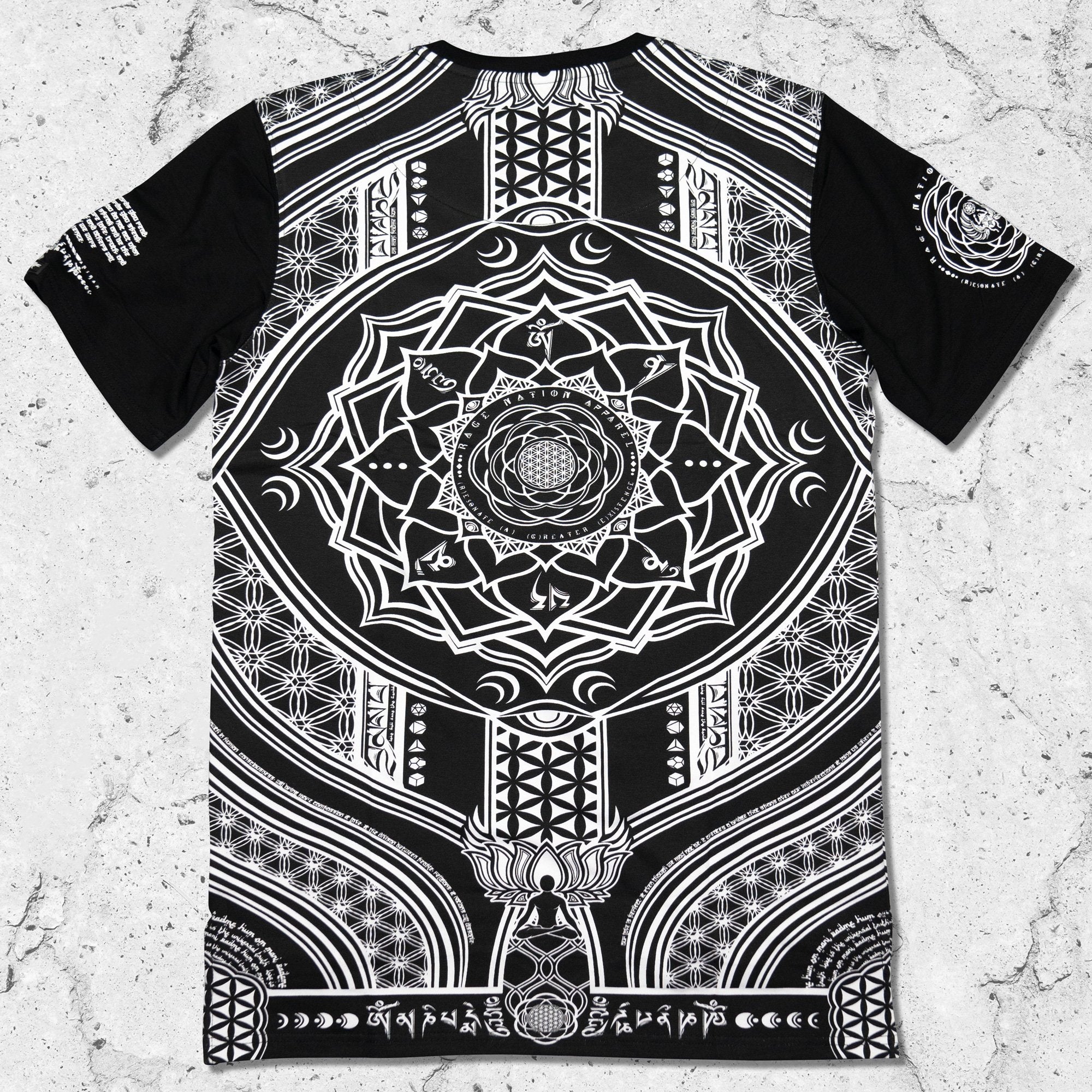 MANTRA V1 • All-Over Print Droptail T-Shirt Apparel 