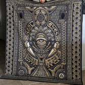 REAL EYES V1 • GROKKO • Wall Tapestry Tapestry 