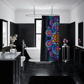 ETERNAL ALCHEMY V2 YANTRA ART • Shower Curtain 