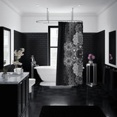 ETERNAL ALCHEMY V1 YANTRA ART • Shower Curtain 