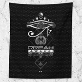 DREAM AWAKE • Sacred Geometry Tapestry Tapestry 