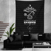 DREAM AWAKE • Sacred Geometry Tapestry Tapestry 