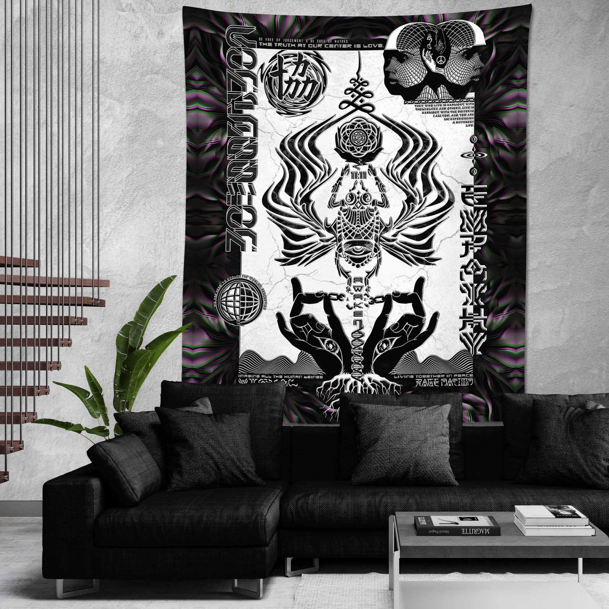 VISUAL METAPHORS • Limited Edition Wall Tapestry Tapestry 