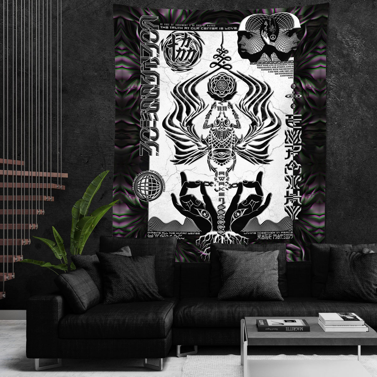 VISUAL METAPHORS • Limited Edition Wall Tapestry Tapestry 