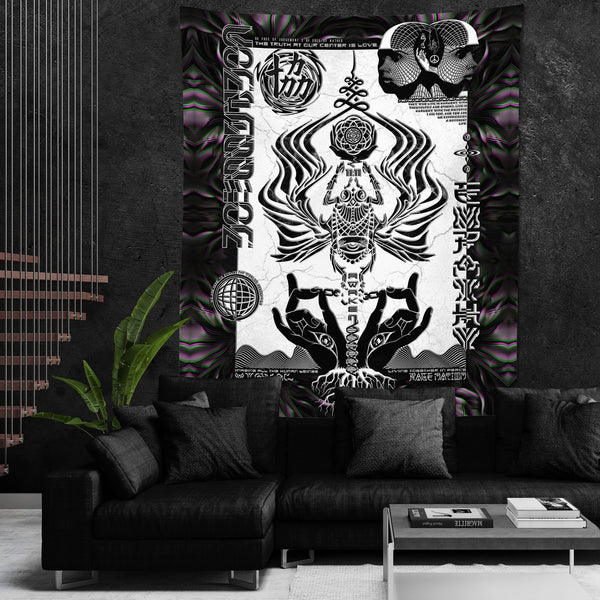 VISUAL METAPHORS • Limited Edition Wall Tapestry Tapestry 