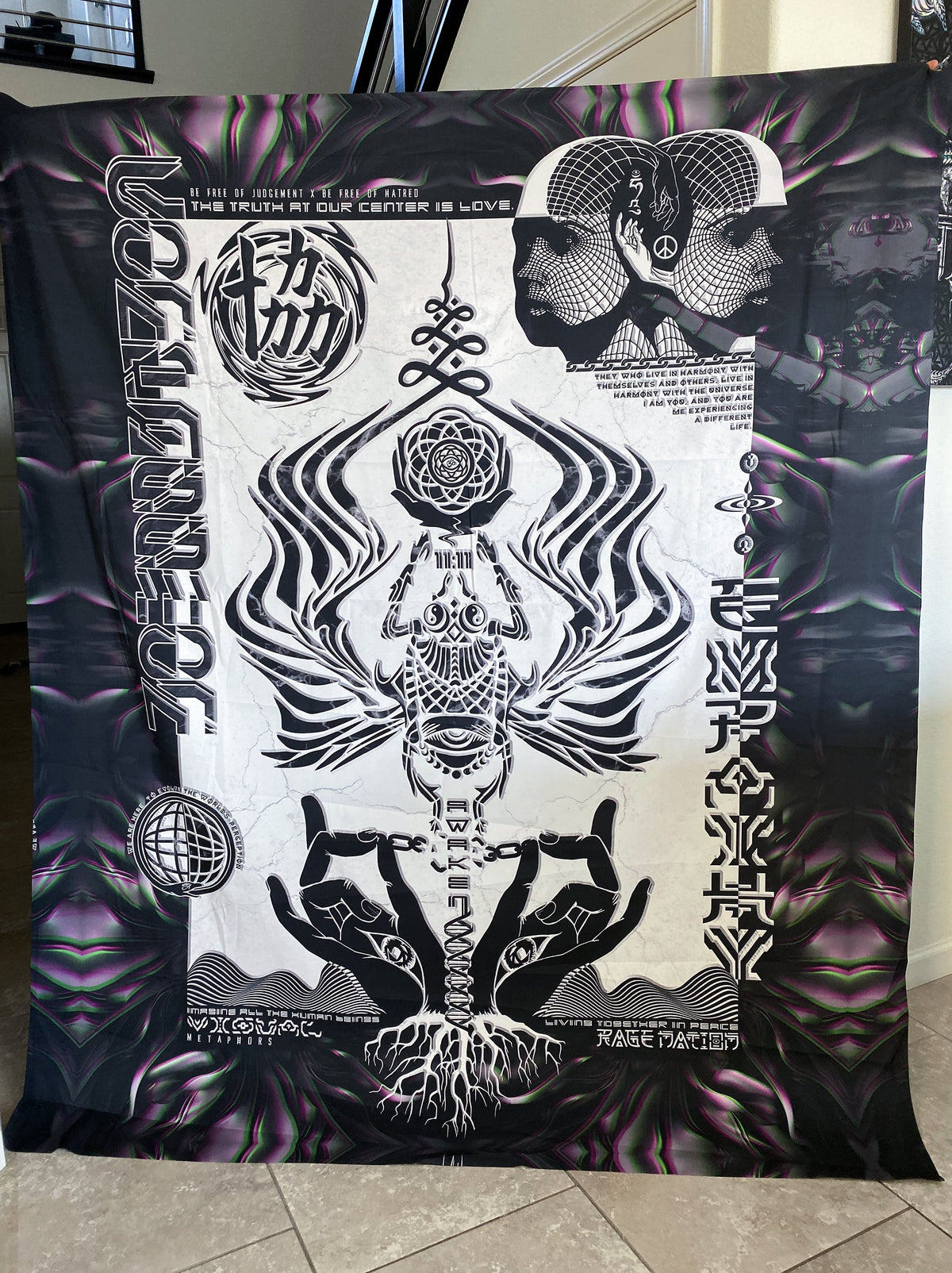 VISUAL METAPHORS • Limited Edition Wall Tapestry Tapestry 