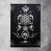 RESACRALIZATION V2 • Glenn Thomson Vertical Canvas Wrap Canvas 