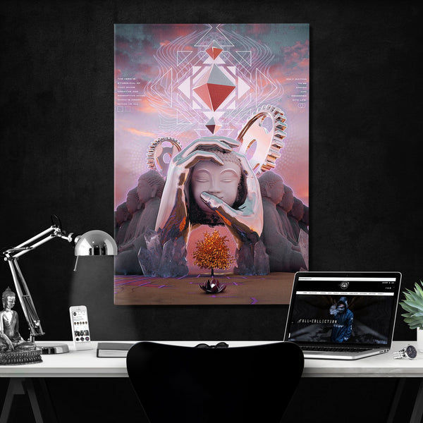 HERO'S JOURNEY • STOIC DIGITAL • Limited Edition Canvas Wrap Canvas 