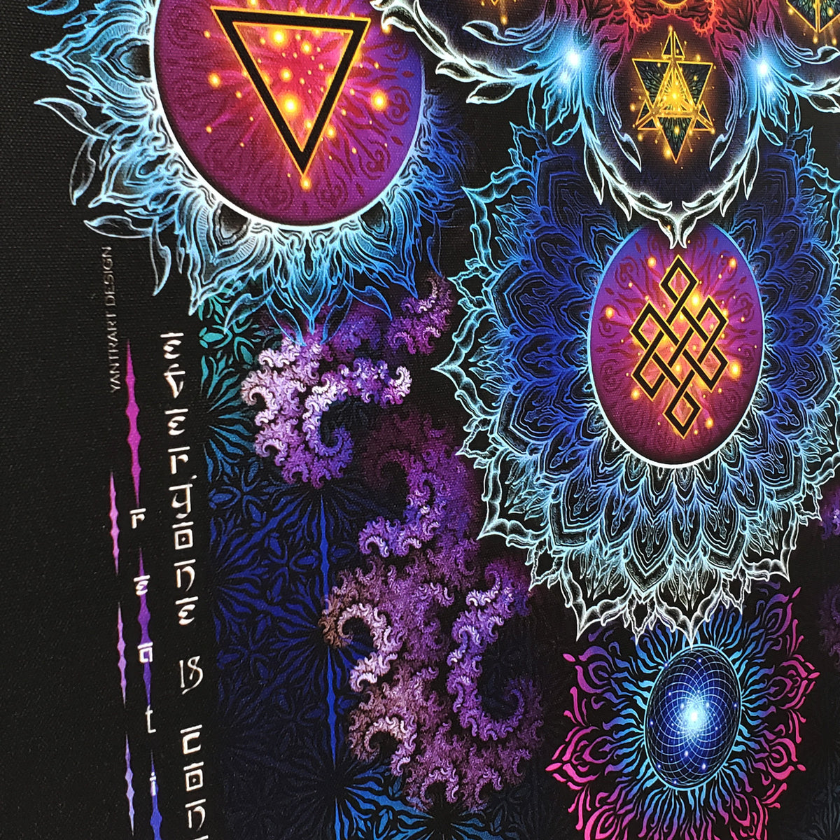 ETERNAL ALCHEMY V2 • YANTRART • Limited Edition • Canvas Wrap 