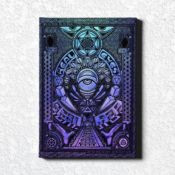 EDIT ME REAL EYES V2 Canvas Wraps 