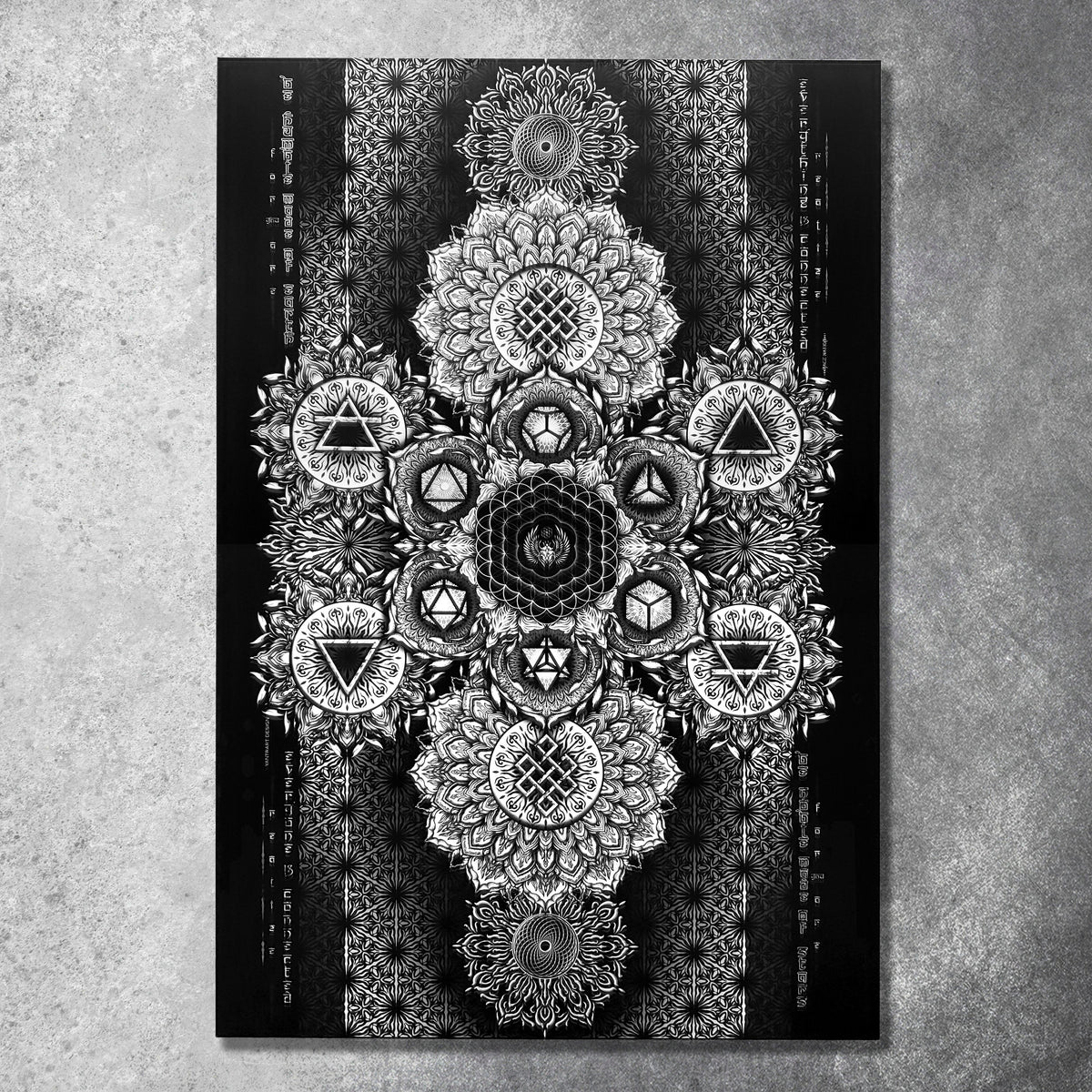ETERNAL ALCHEMY • YANTRART Canvas Wrap Canvas 