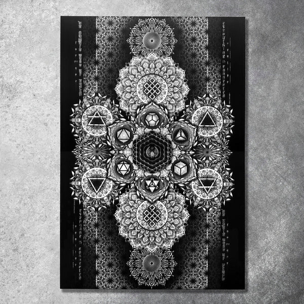 ETERNAL ALCHEMY • YANTRART Canvas Wrap Canvas 