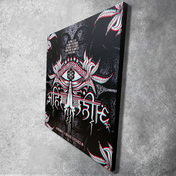 LIVE AHIMSA V1 • Canvas Wrap Canvas 
