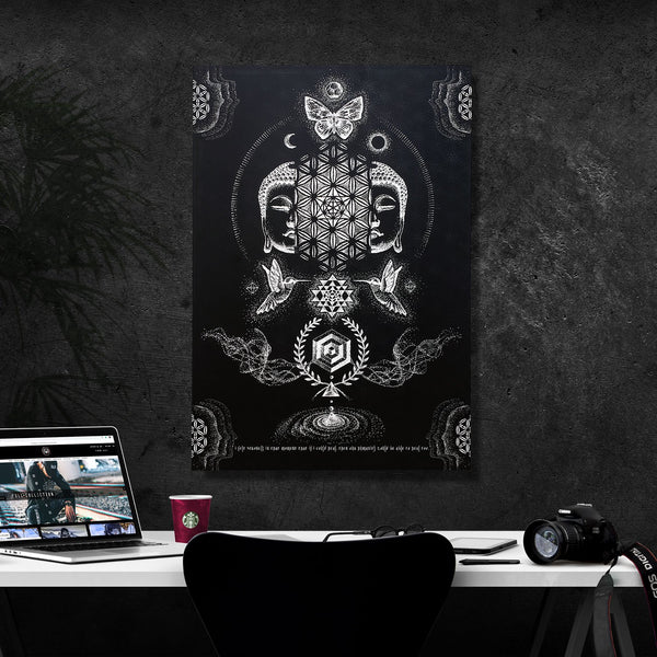 RESACRALIZATION V2 • Glenn Thomson Vertical Canvas Wrap Canvas 